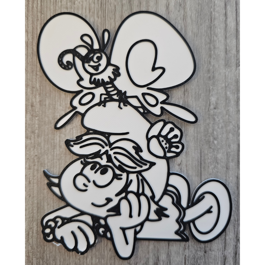 3D Coloring Panel STL | DIGITAL DOWNLOAD |