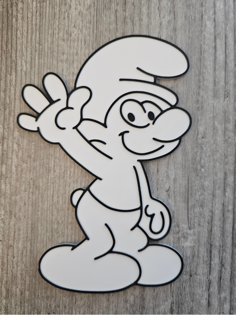 3D Coloring Panel STL | DIGITAL DOWNLOAD |