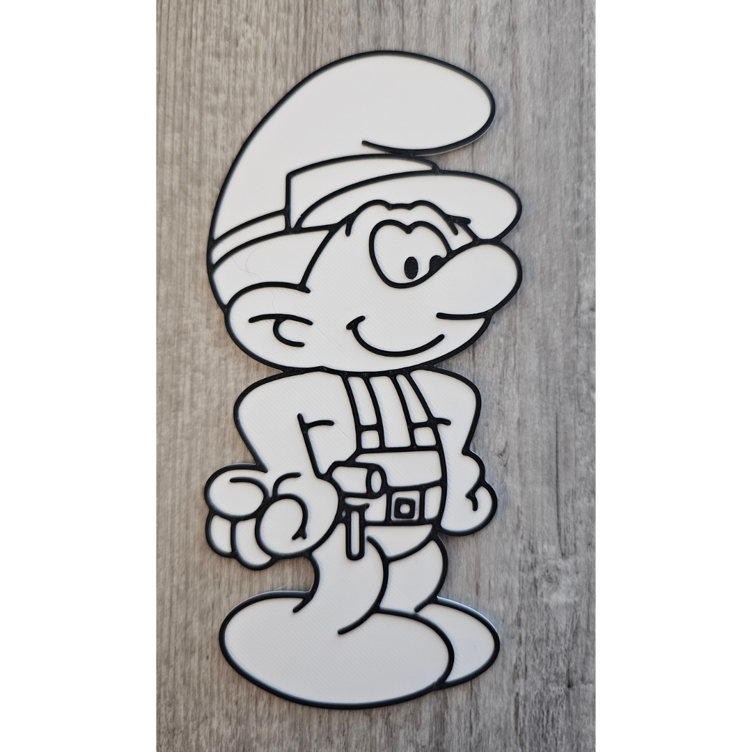 3D Coloring Panel STL | DIGITAL DOWNLOAD |