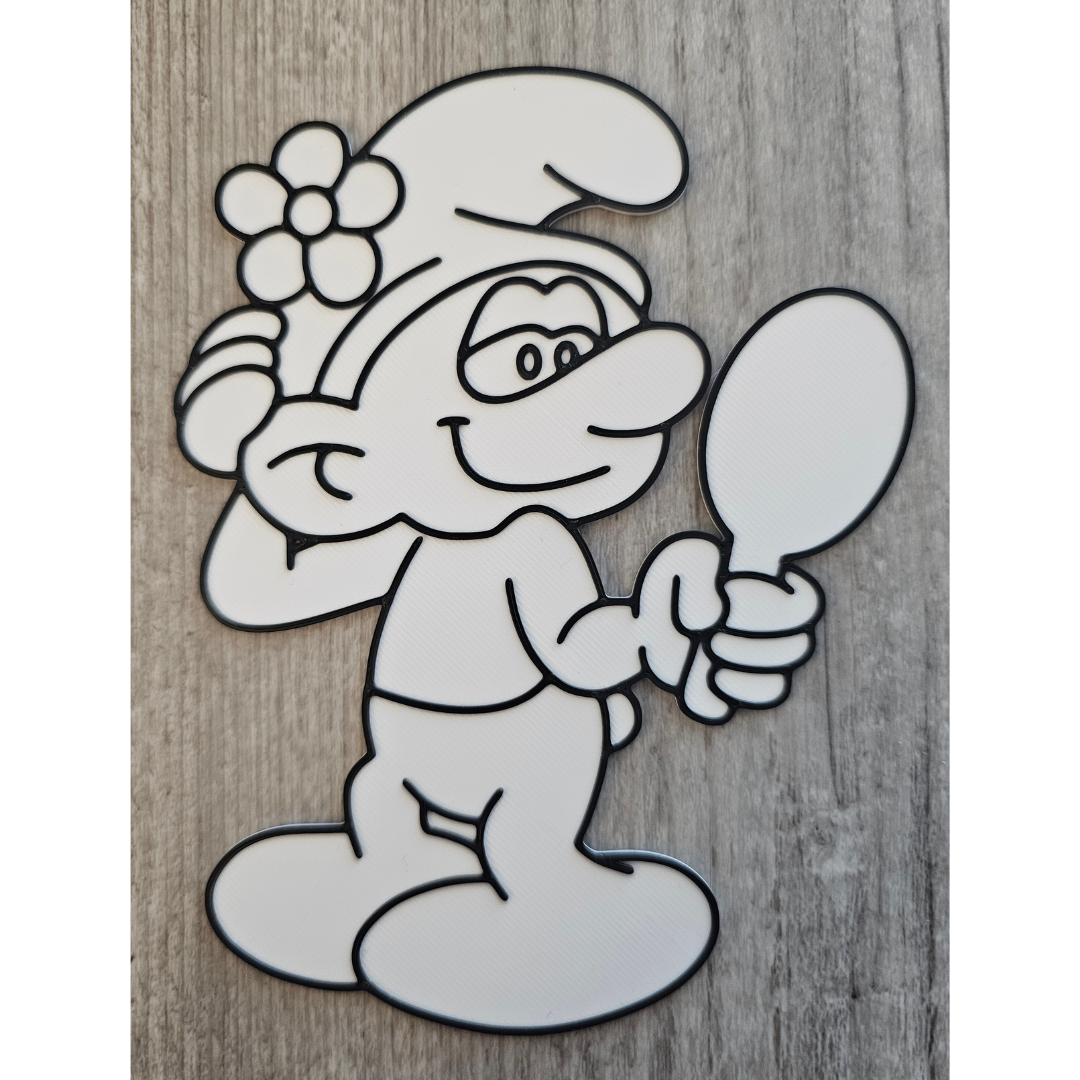 3D Coloring Panel STL | DIGITAL DOWNLOAD |