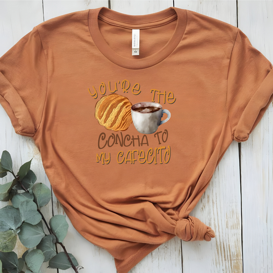 You're the Concha to my Cafecito Unisex Jersey Short Sleeve Tee