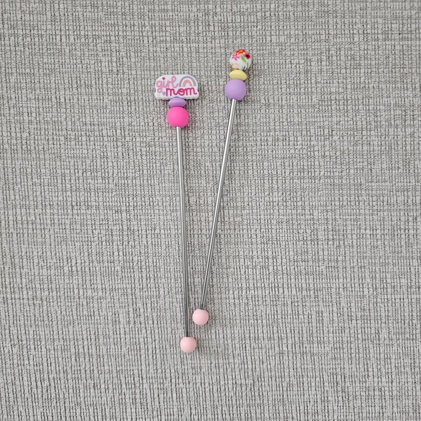 Amigurumi Sticks - Girl Mom Focal