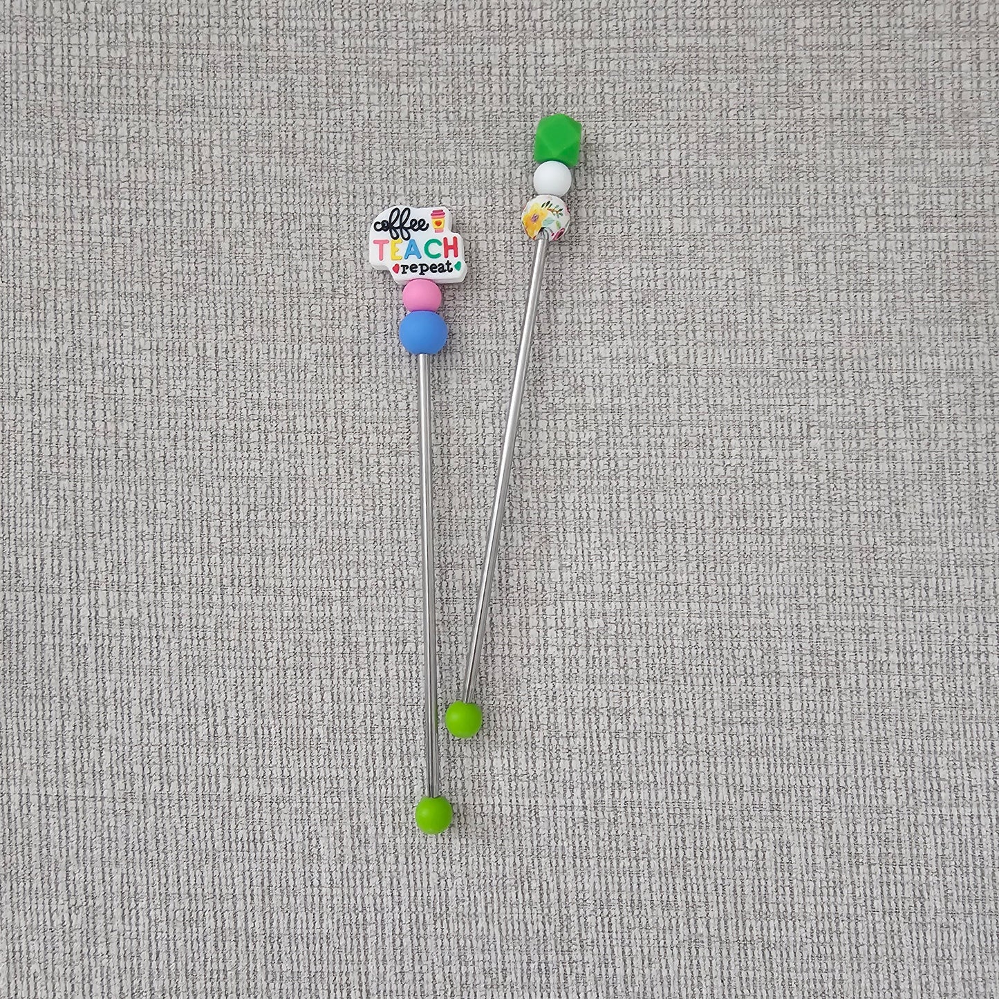 Amigurumi Sticks - Coffee Teach Repeat Focal